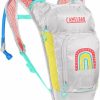 Backpacks * | Camelbak Kids' Mini M.U.L.E. 50 Oz Hydration Pack Grey/Rainbow