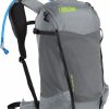 Backpacks * | Camelbak Rim Runner X22 Hydration Pack Grey Flannel/Lime Punch