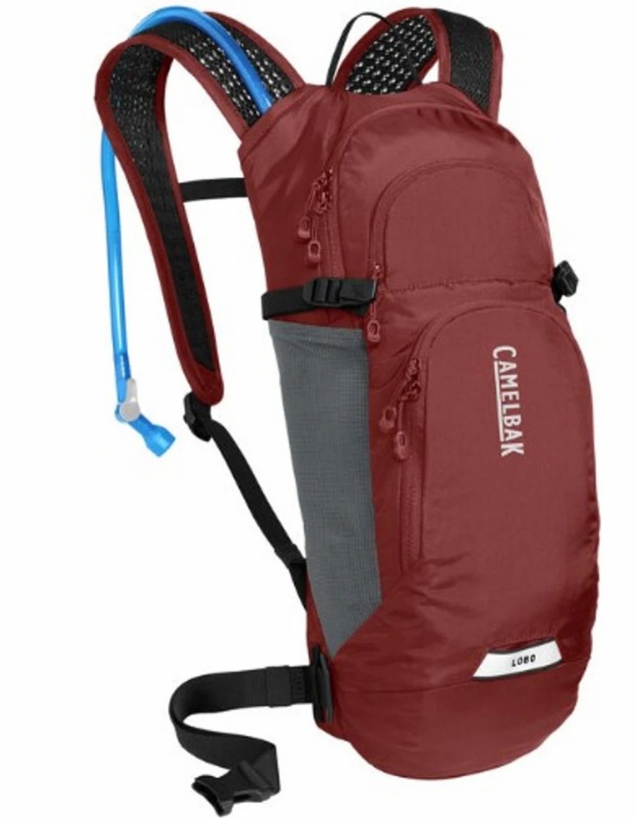 Backpacks * | Camelbak Lobo 9 Hydration Pack Fried Brick/Black