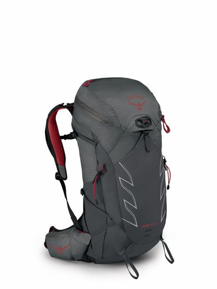 Backpacks * | Osprey Men'S Talon Pro 30 Backpack S/M Carbon