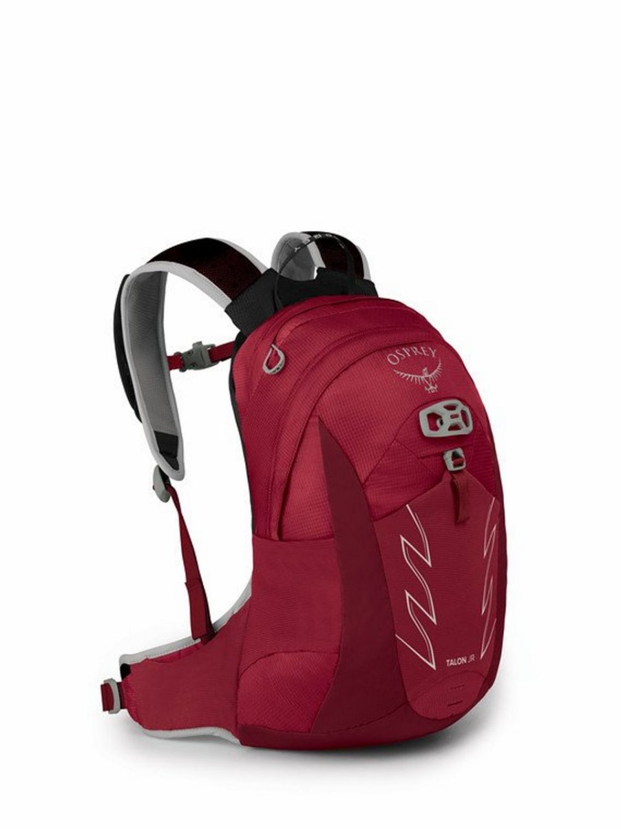 Backpacks * | Osprey Kids' Talon Jr Backpack Cosmic Red