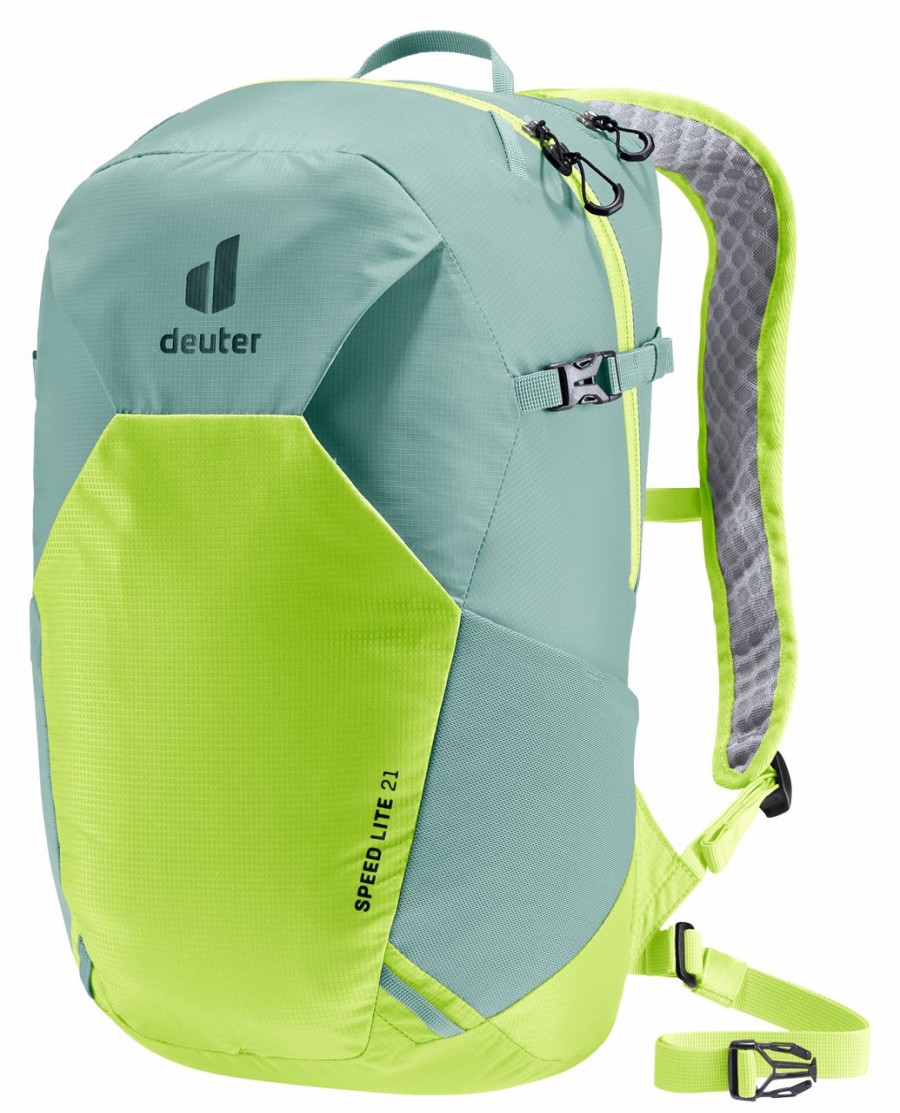 Backpacks * | Deuter Speedlite 21 Backpack Jade/Citrus