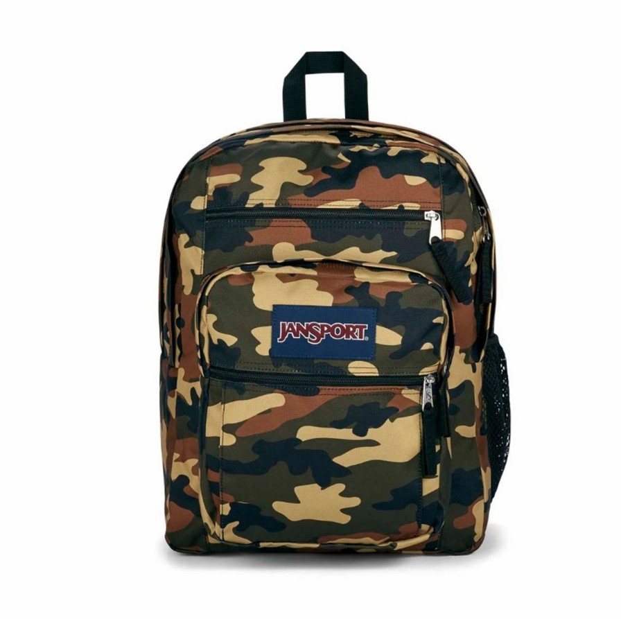 Backpacks * | Jansport Big Student Backpack Buckshot Camo