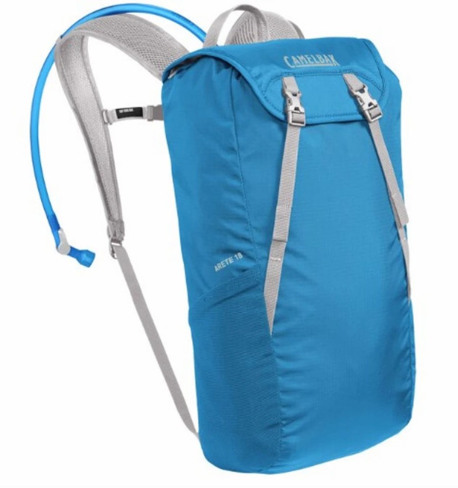 Backpacks * | Camelbak Arete 18 Hydration Pack Indigo/Bunting Silver