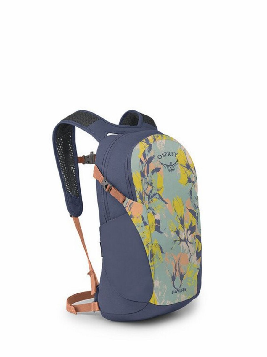 Backpacks * | Osprey Daylite Backpack Magnolia Print/Jubilee Blue