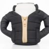 Bottles * | Puffin Coolers Beverage Jacket Black/Tan