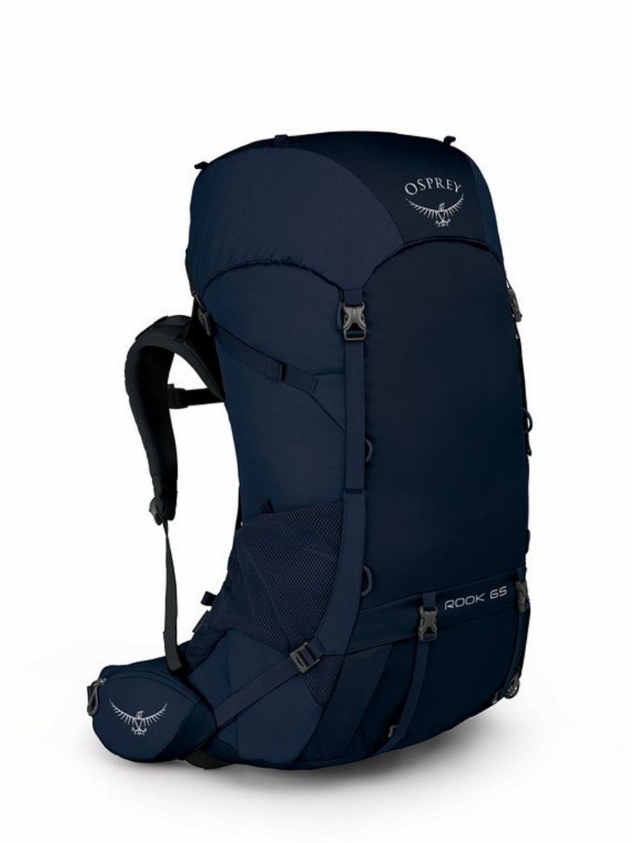 Backpacks * | Osprey Men'S Rook 65 Backpack Midnight Blue