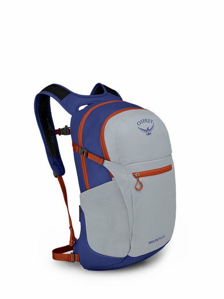 Backpacks * | Osprey Daylite Plus Backpack Silver Lining Blueberry