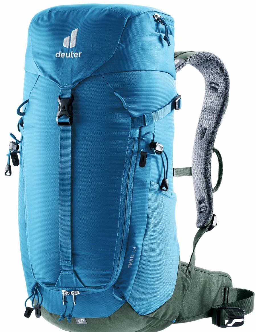 Backpacks * | Deuter Trail 18 Backpack Wave/Ivy