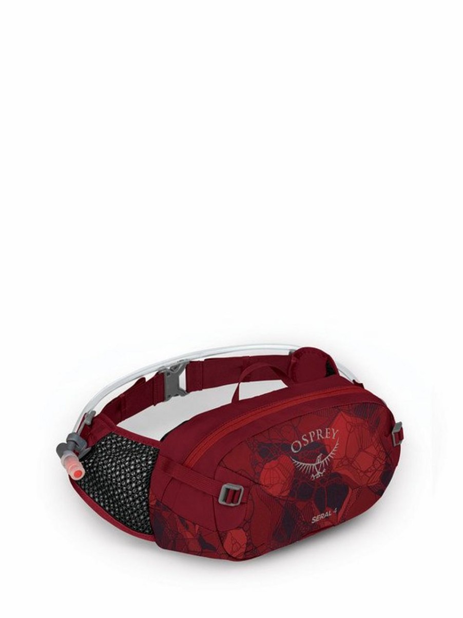 Backpacks * | Osprey Seral 4 Bag Claret Red