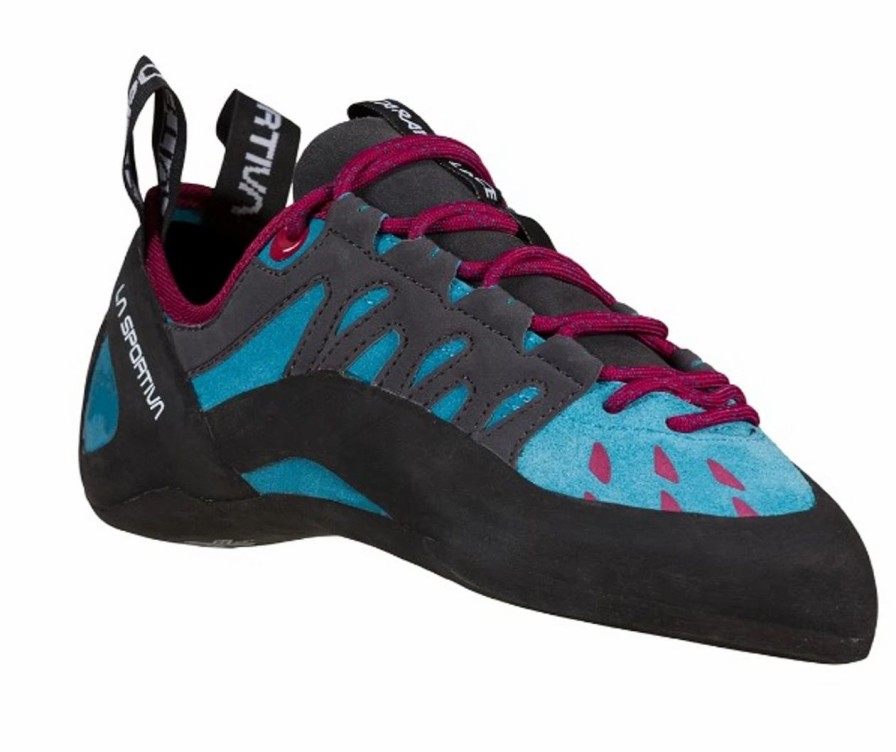 Rock And Snow * | La Sportiva Women'S Tarantulace Topaz/Red Plum