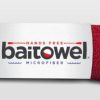 Towels * | Fishing Towel With Clip Red