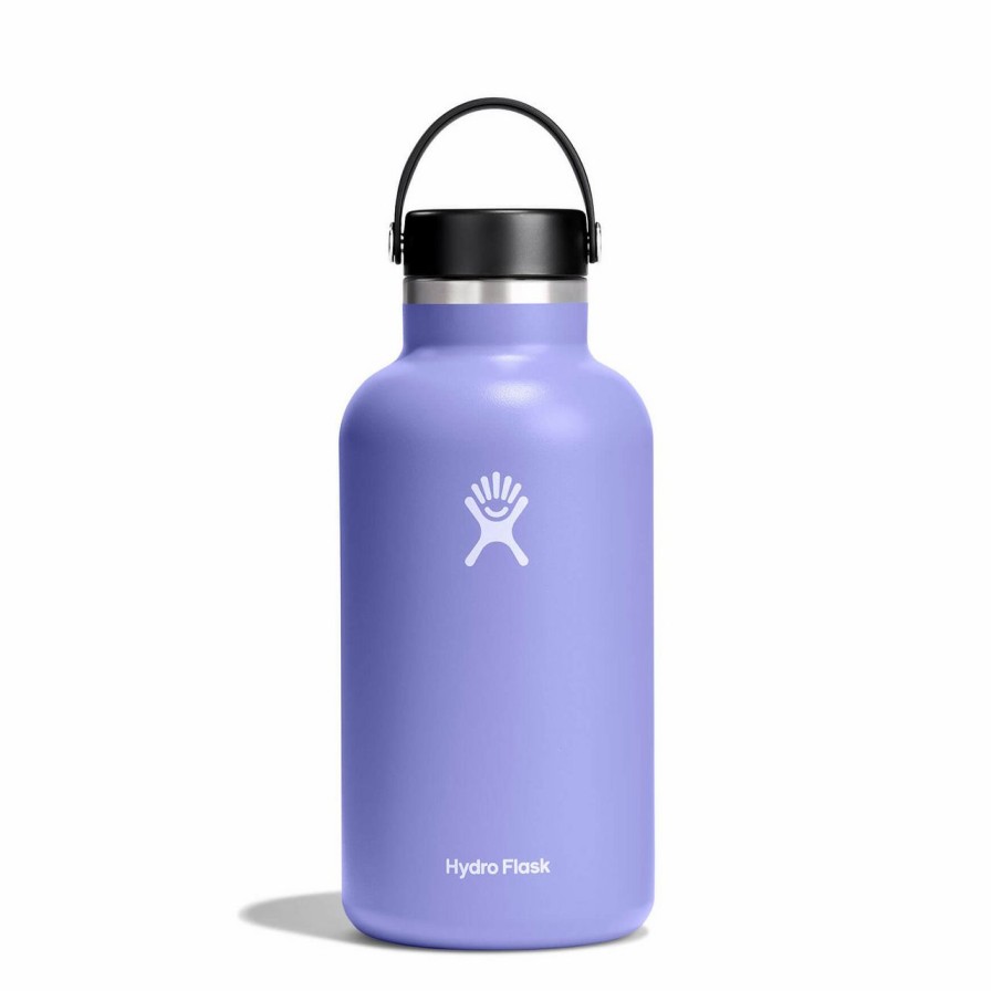 Bottles * | Hydro Flask 64 Oz Wide Mouth Bottle With Flex Cap Lupine