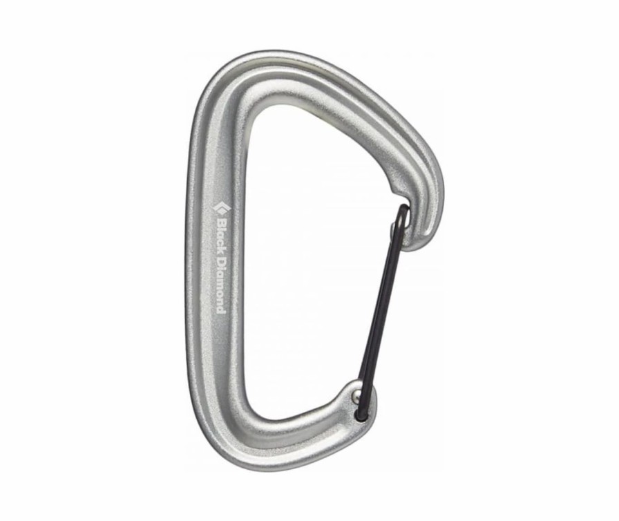 Rock And Snow * | Black Diamond Litewire Carabiner Gray