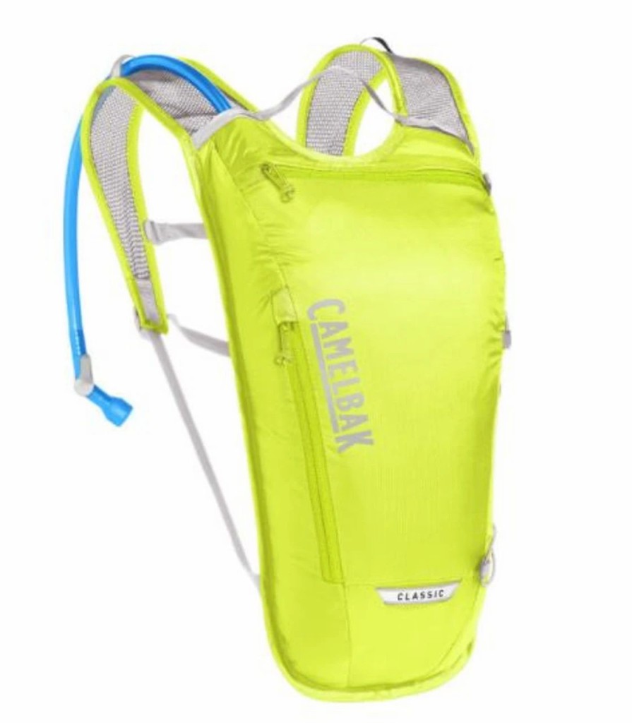 Backpacks * | Camelbak Classic Light 70Oz. Hydration Pack Safety Yellow/Silver