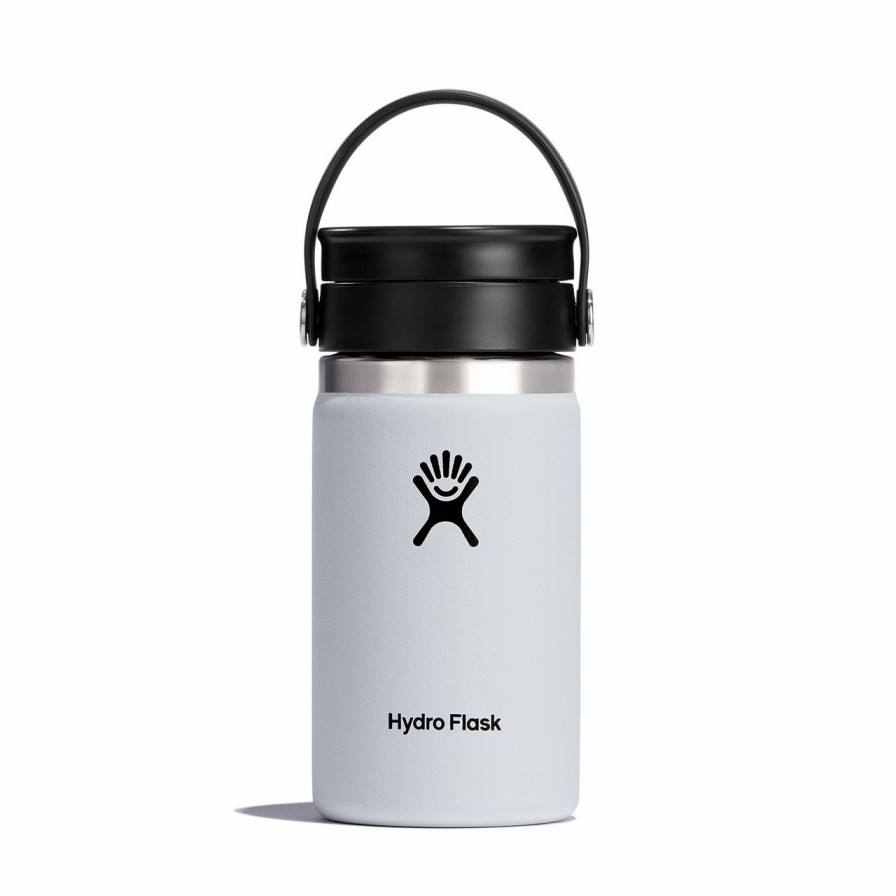 Bottles * | Hydro Flask 12 Oz Coffee Bottle With Flex Sip Lid White