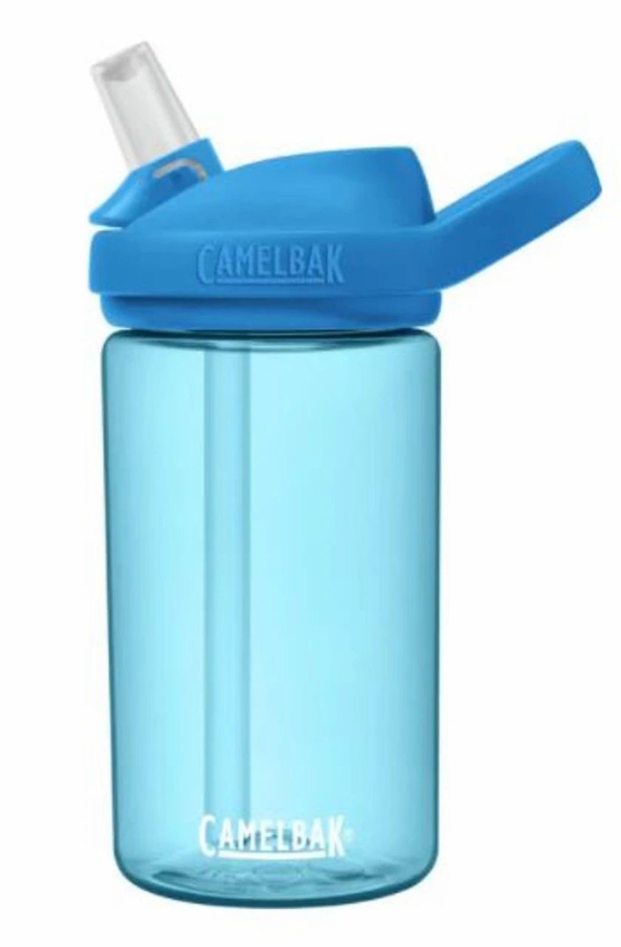 Bottles * | Camelbak Eddy+ Kid'S 14Oz Bottle W/Tritan Renew True Blue