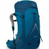 Backpacks * | Osprey Men'S Atmos Ag Lt 65 S/M Backpack Night Shift Scoria Blue