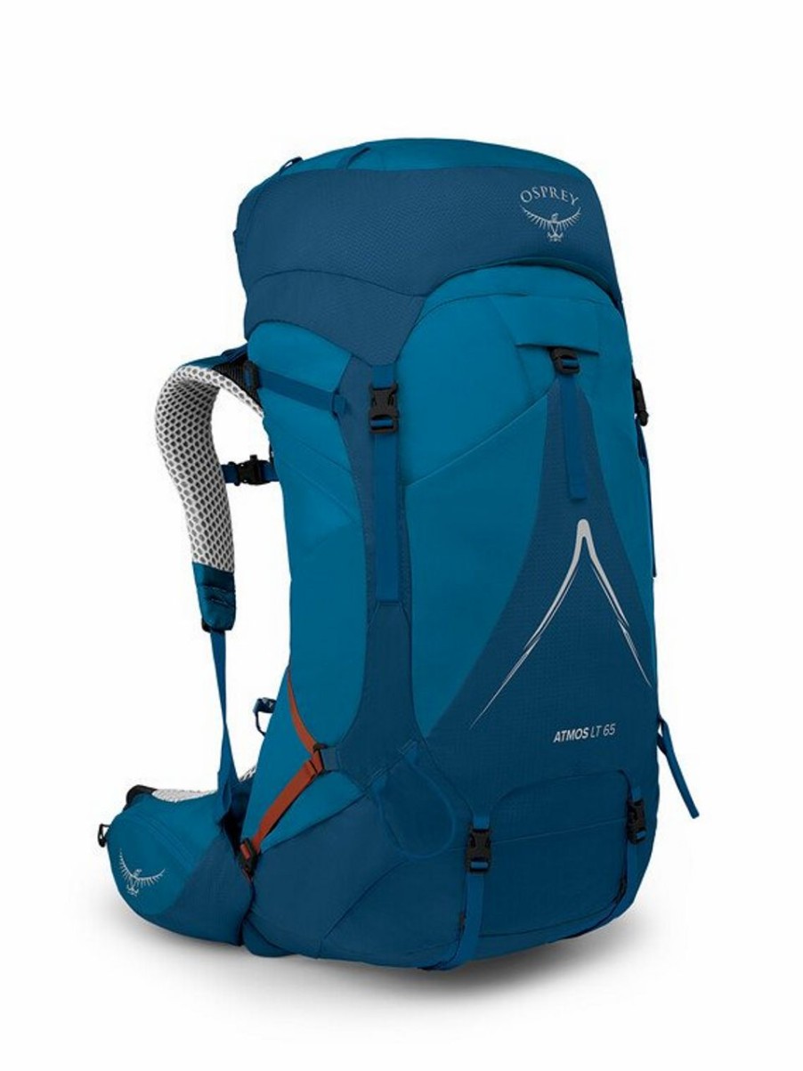 Backpacks * | Osprey Men'S Atmos Ag Lt 65 S/M Backpack Night Shift Scoria Blue