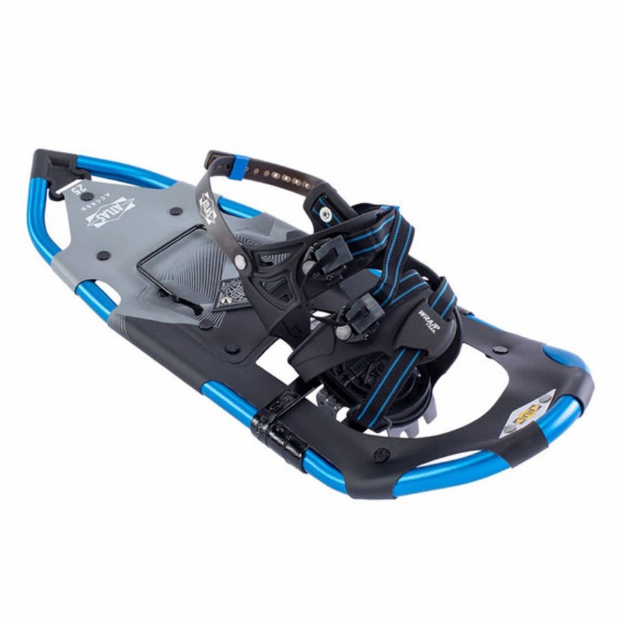 Rock And Snow * | Atlas Men'S Access 30 Snowshoes Black/Blue