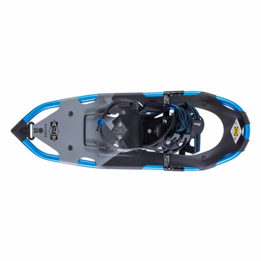 Rock And Snow * | Atlas Men'S Access 30 Snowshoes Black/Blue