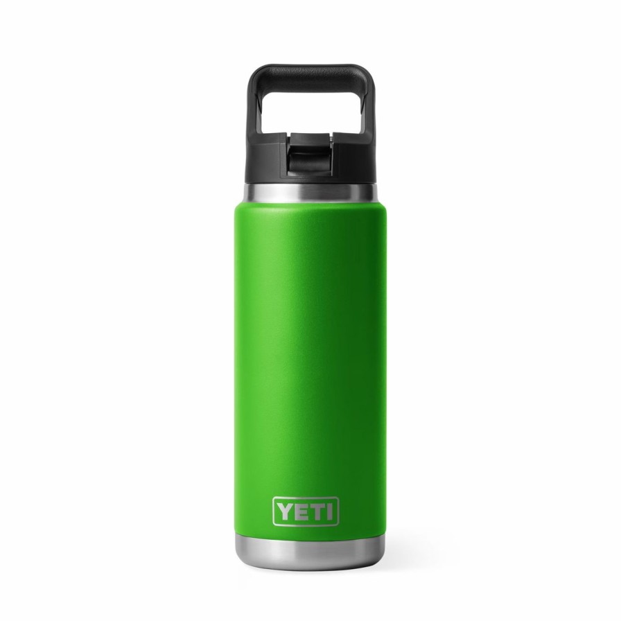 Bottles * | Yeti Rambler 26 Oz Straw Bottle Canopy Green