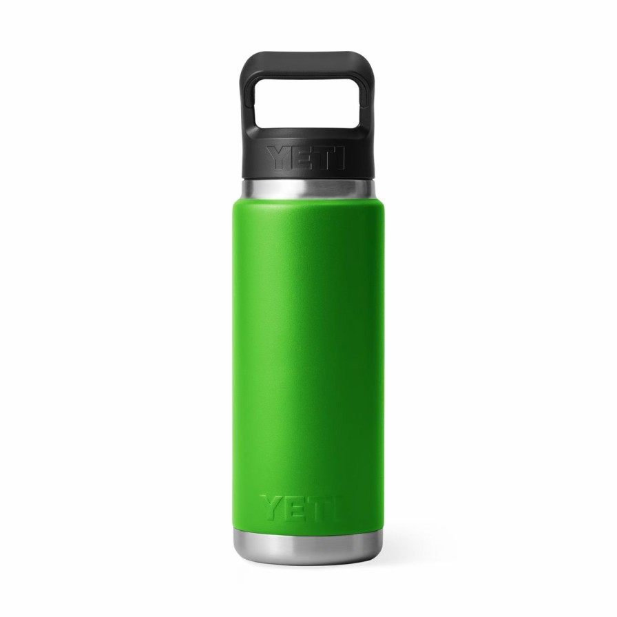 Bottles * | Yeti Rambler 26 Oz Straw Bottle Canopy Green