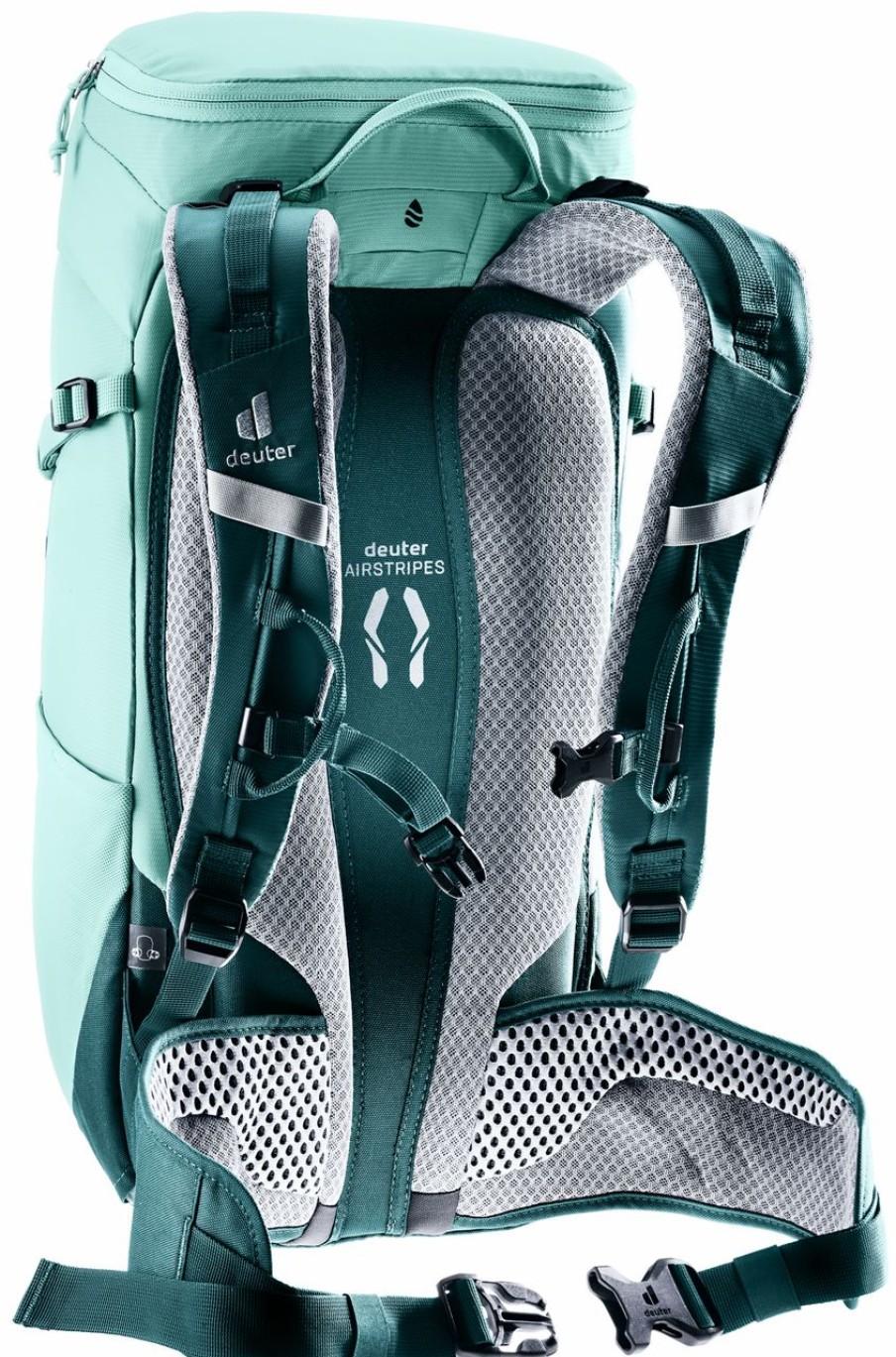 Backpacks * | Deuter Women'S Trail 16 Sl Backpack Glacier/Deepsea