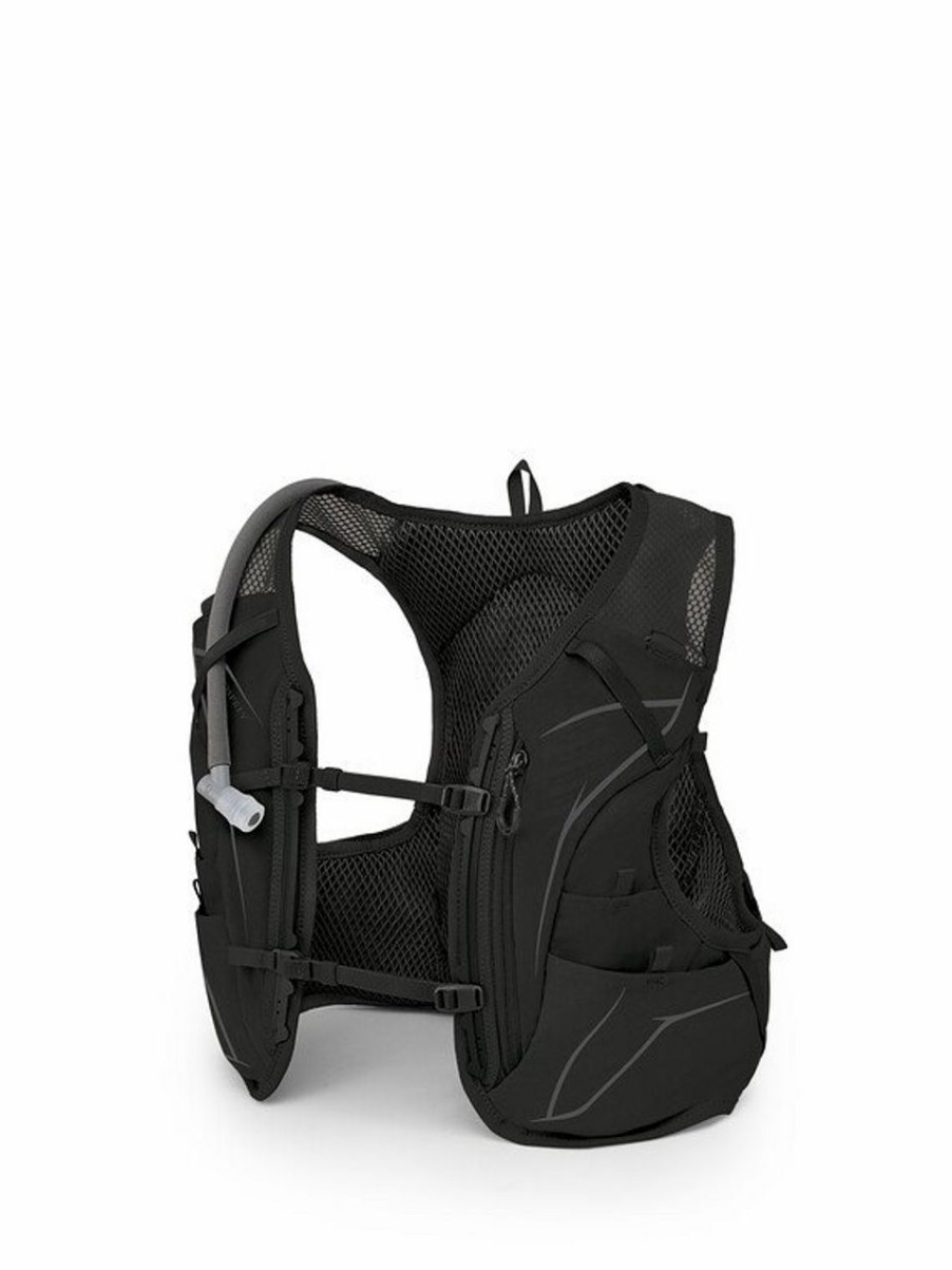 Backpacks * | Osprey Duro 6 Hydration Vest With Reservoir Small Dark Charcoal Grey