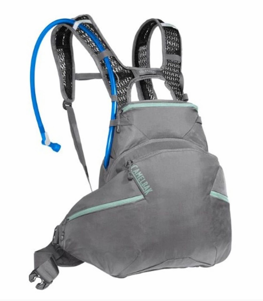 Backpacks * | Camelbak Women'S Solstice Lr 10 Hydration Pack Gunmetal Blue Haze