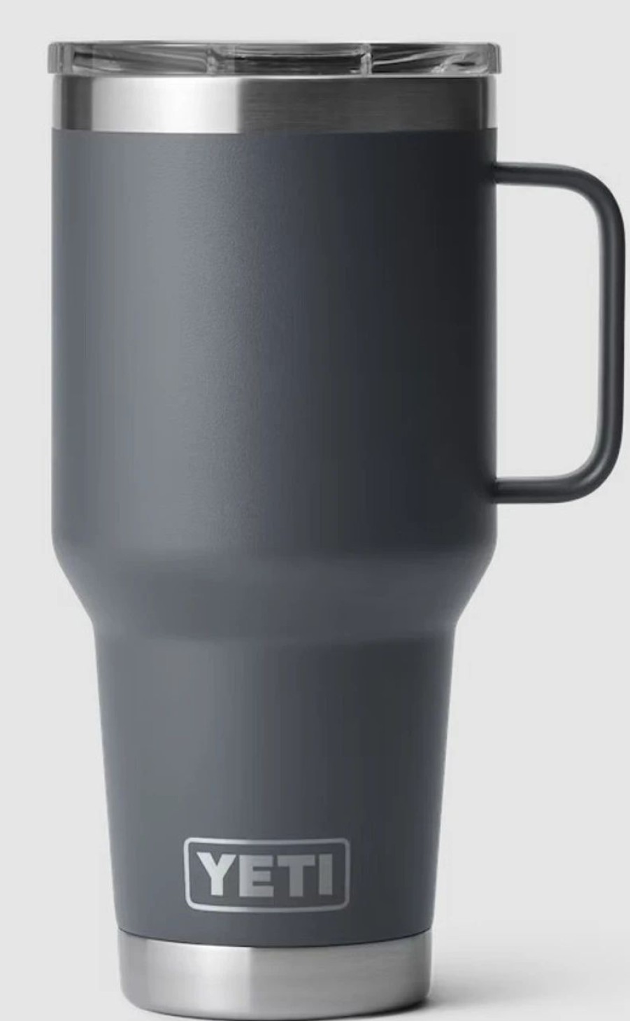 Bottles * | Yeti Rambler 30Oz Travel Mug Charcoal