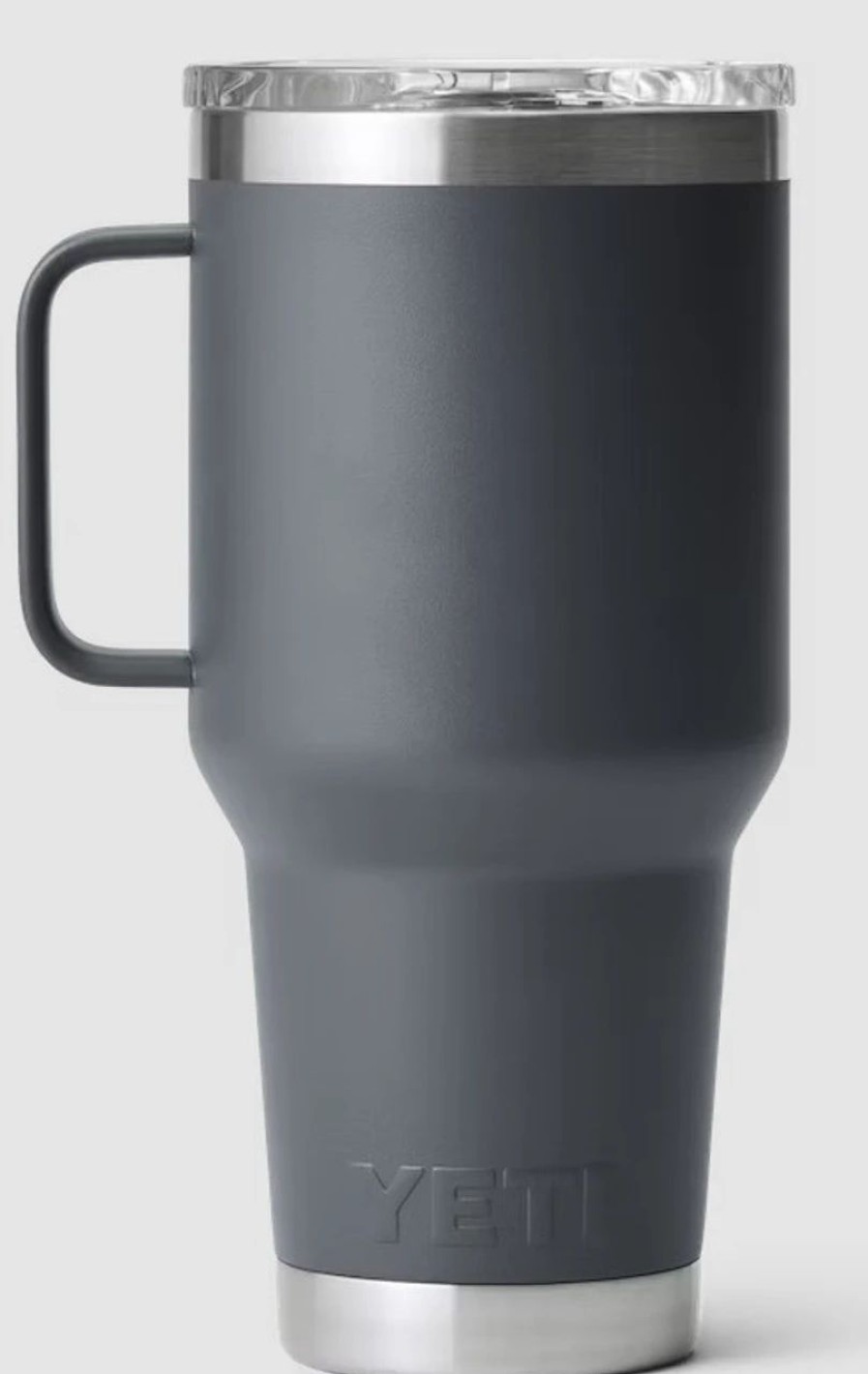 Bottles * | Yeti Rambler 30Oz Travel Mug Charcoal