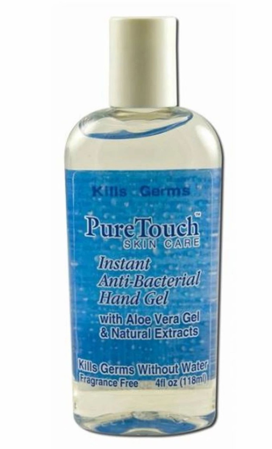 First Aid & Emergency * | Puretouch Instant Anti-Bacterial Hand Gel With Moisturizer (4 Oz) Clear