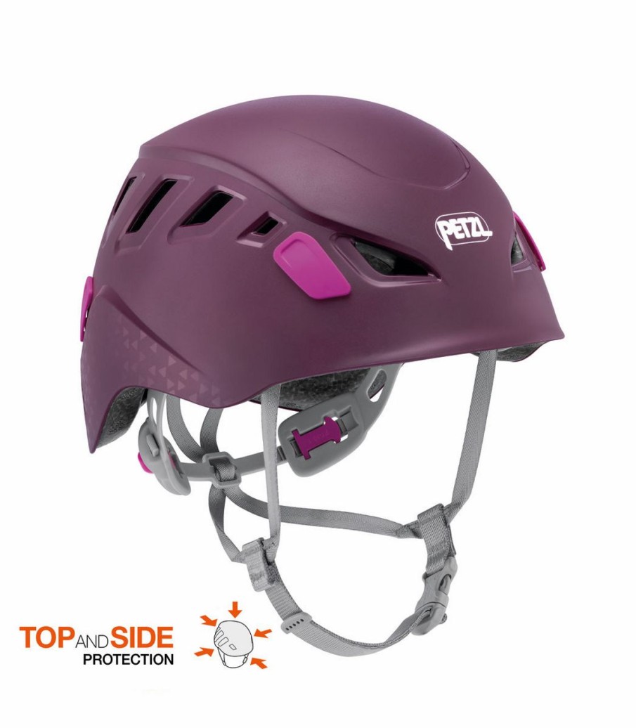 Rock And Snow * | Petzl Kids' Picchu Climbing Helmet Violet