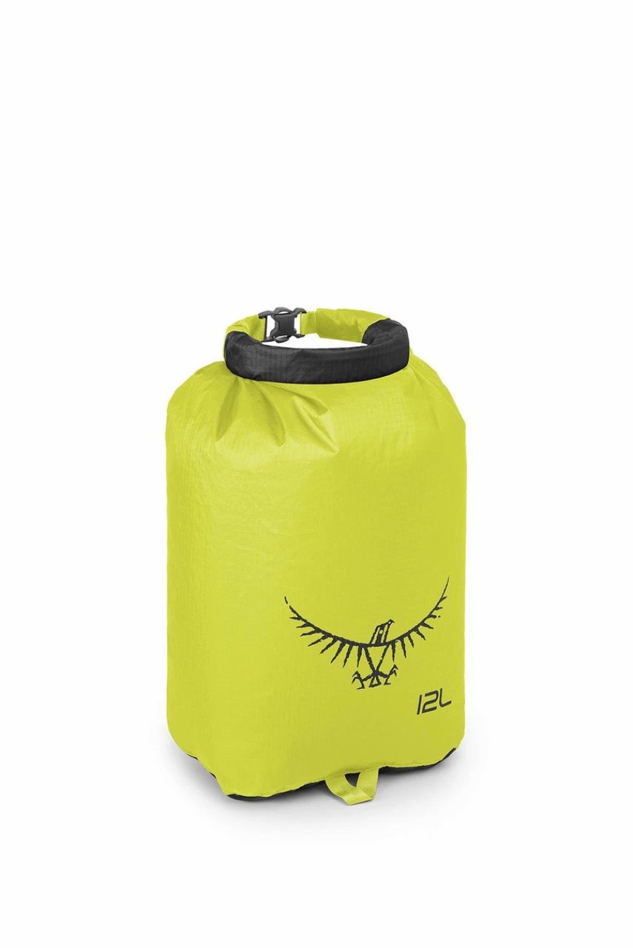 Backpacks * | Osprey Ultralight Dry Sack 12L Electric Lime (Past Season)