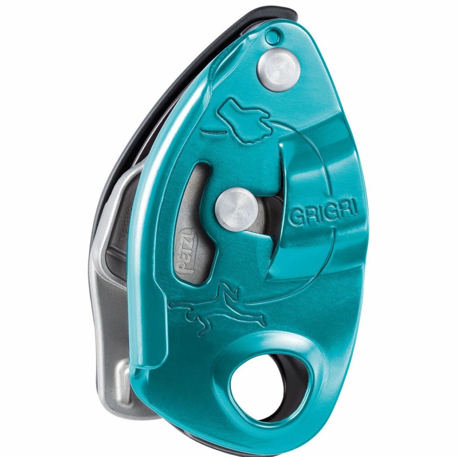 Rock And Snow * | Petzl Grigri Belay Device Blue