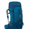 Backpacks * | Osprey Men'S Atmos Ag Lt 50 S/M Backpack Night Shift Scoria Blue