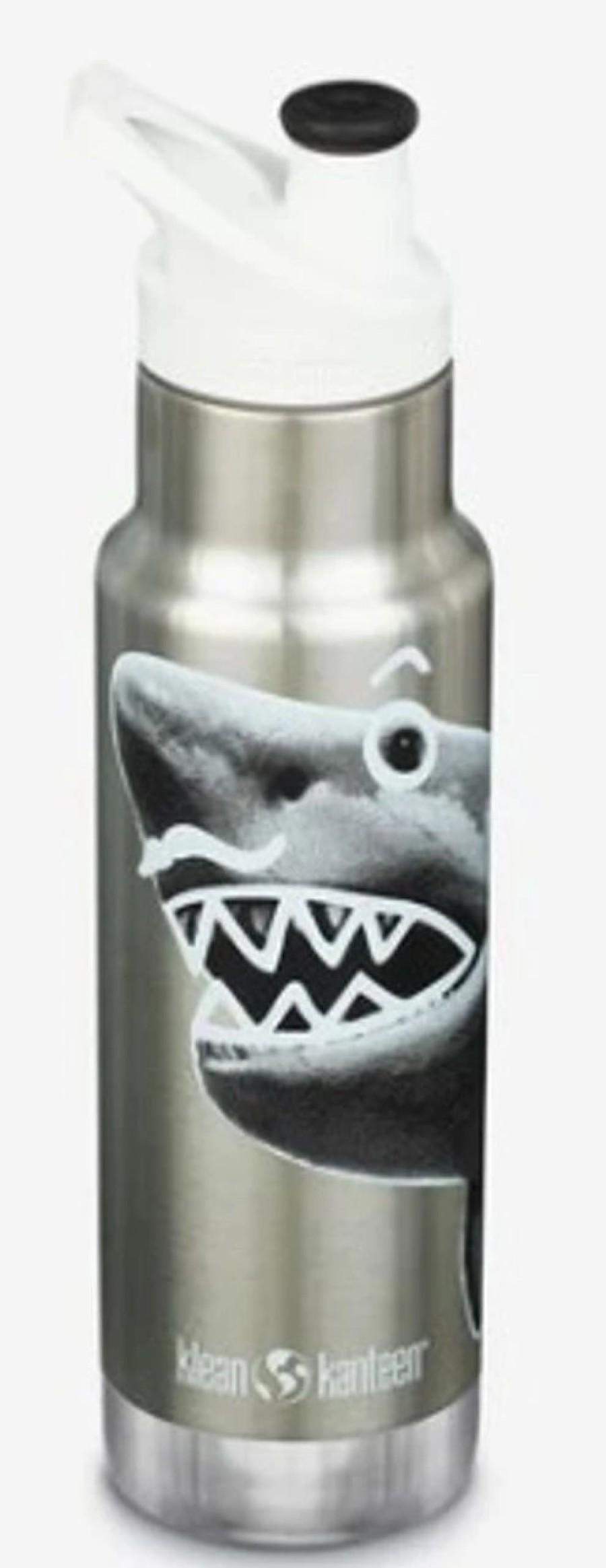 Bottles * | Klean Kanteen Kid'S Classic Narrow 12Oz-Insulated Bottle Mr.Shark