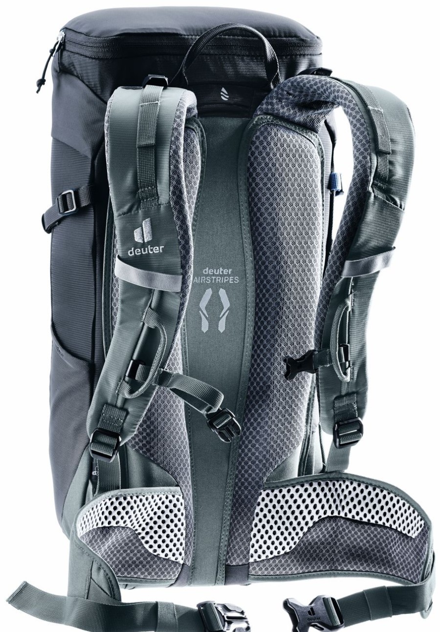 Backpacks * | Deuter Trail 18 Backpack Black/Shale