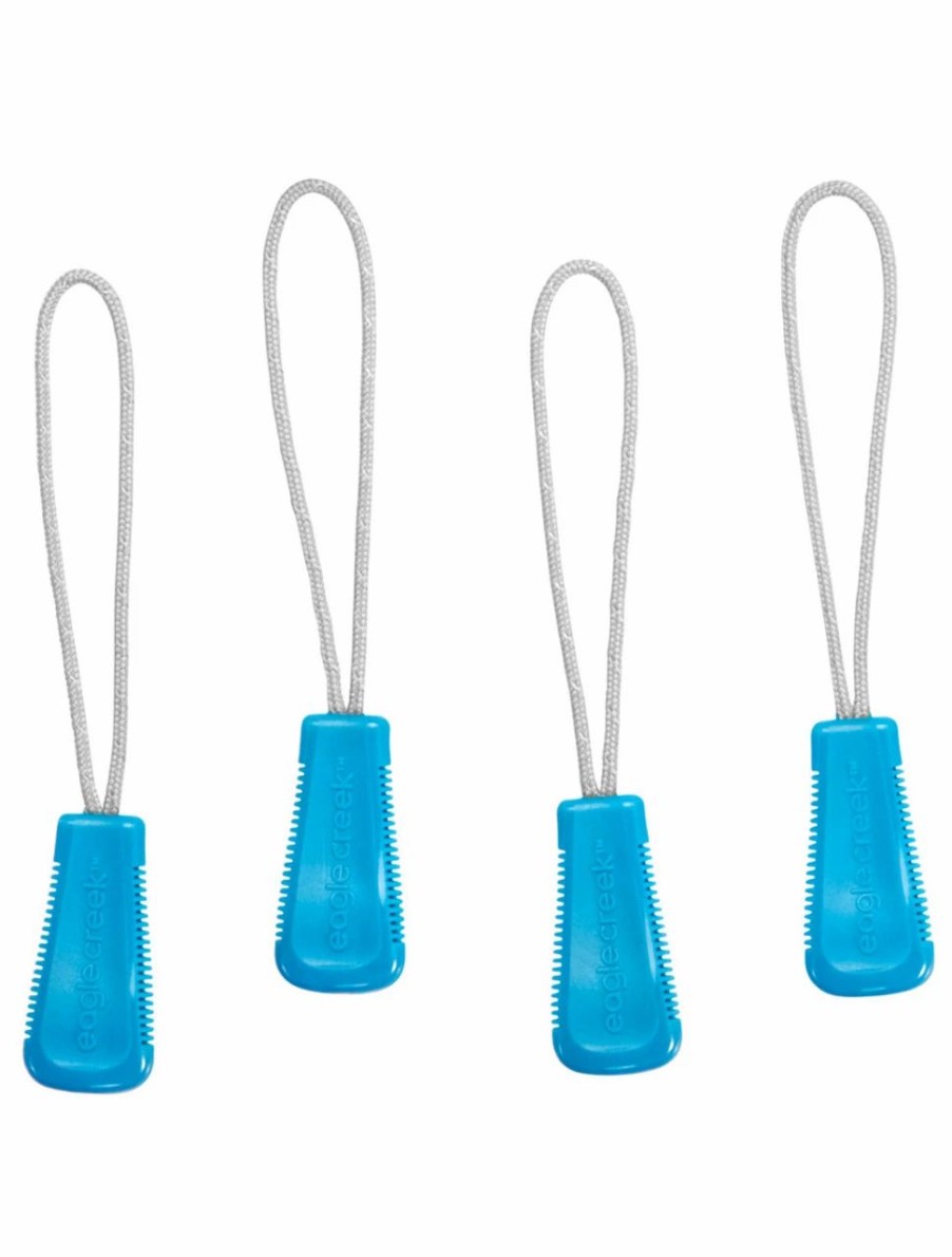 Backpacks * | Eagle Creek Reflective Zipper Pull Set Brilliant Blue (Past Season)