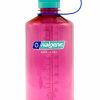 Bottles * | Nalgene 32Oz Narrow Mouth Sustain Water Bottle Electric Magenta