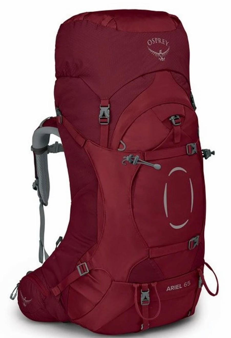 Backpacks * | Osprey Ariel 65 Wm/L Claret Red