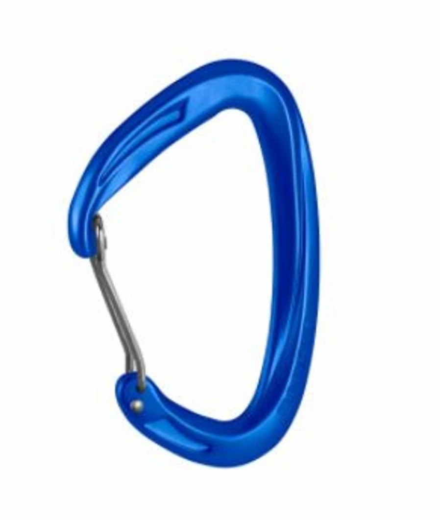 Rock And Snow * | Mammut Crag Key Lock Wire Carabiner Ultramarine (Past Season)